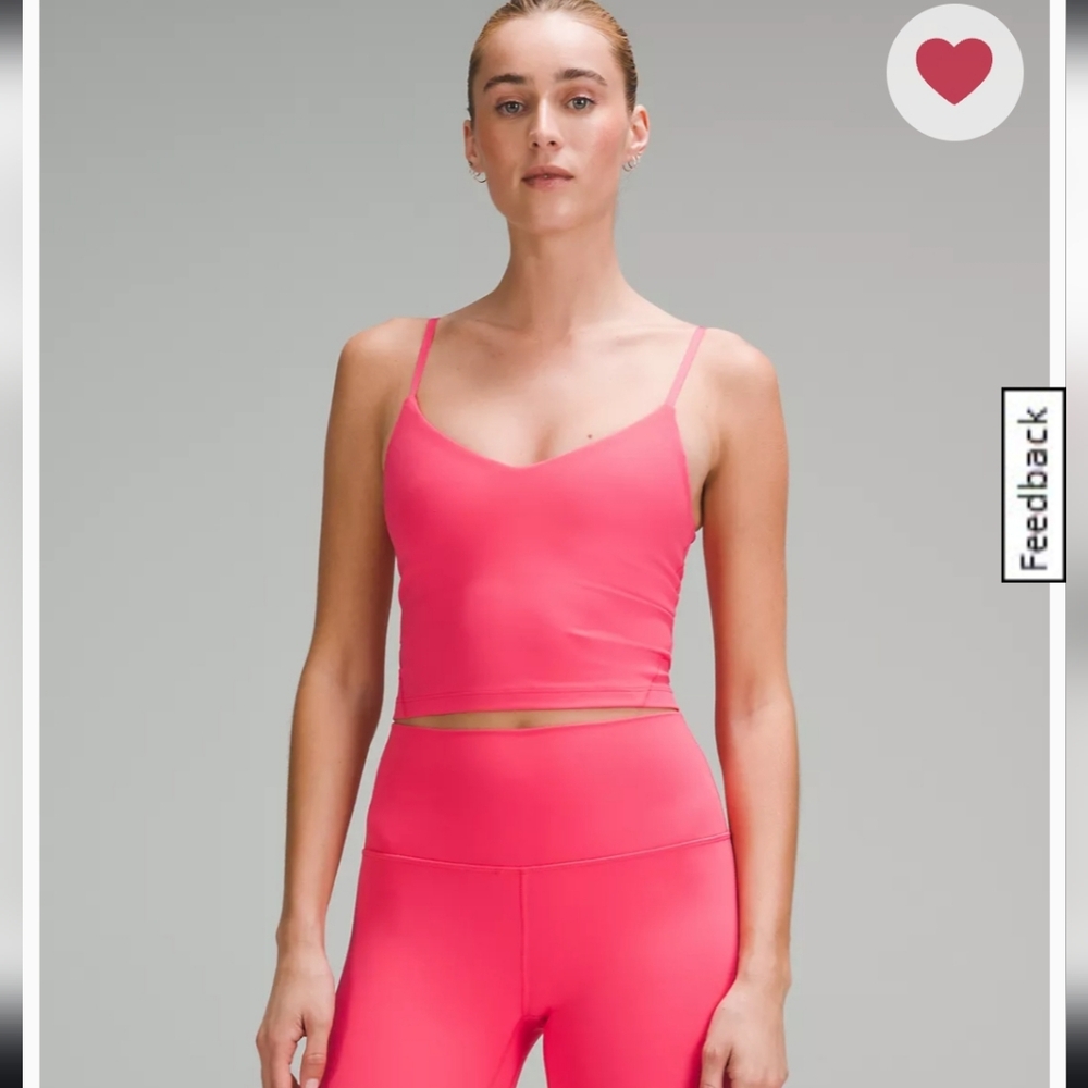 Lululemon Align Tank Glazed Pink 6